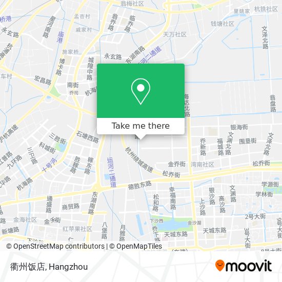 衢州饭店 map