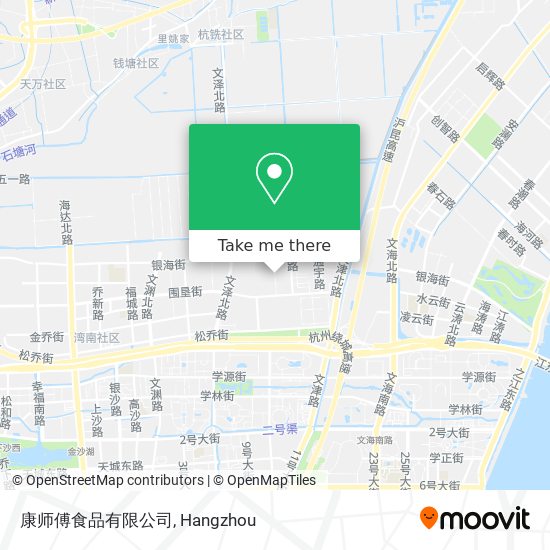 康师傅食品有限公司 map
