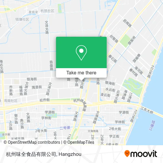 杭州味全食品有限公司 map