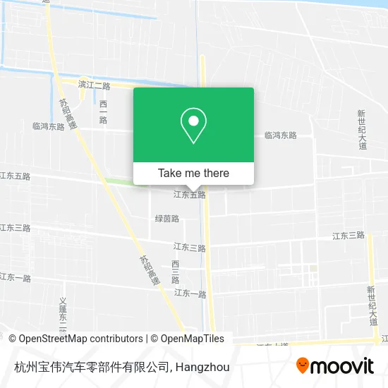 杭州宝伟汽车零部件有限公司 map