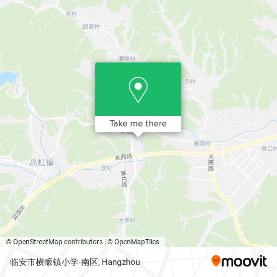 临安市横畈镇小学-南区 map