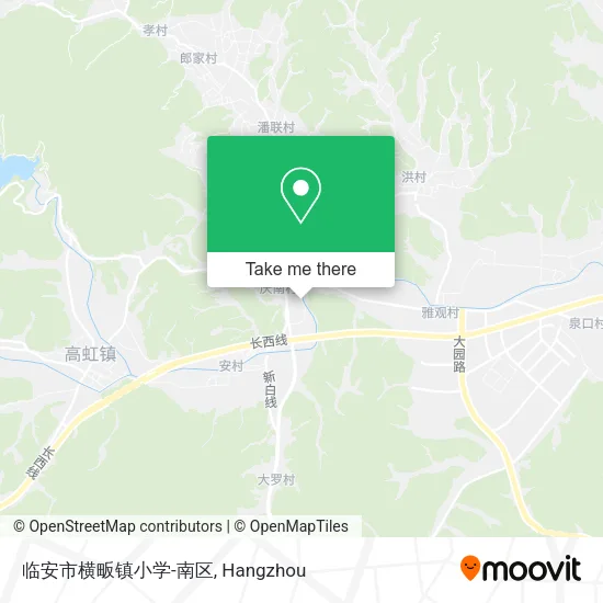 临安市横畈镇小学-南区 map