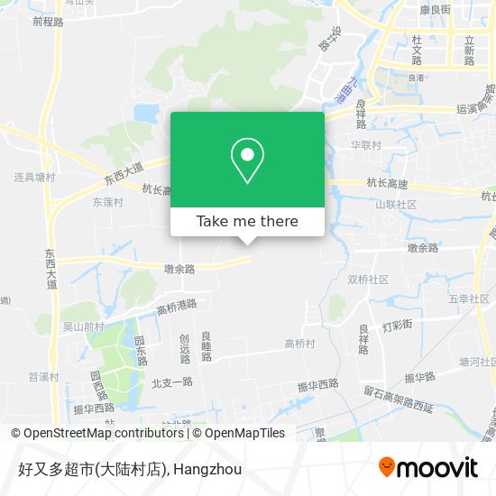 好又多超市(大陆村店) map