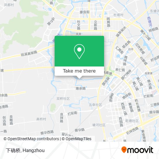 下确桥 map