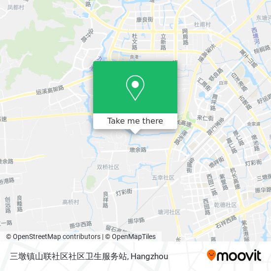 三墩镇山联社区社区卫生服务站 map