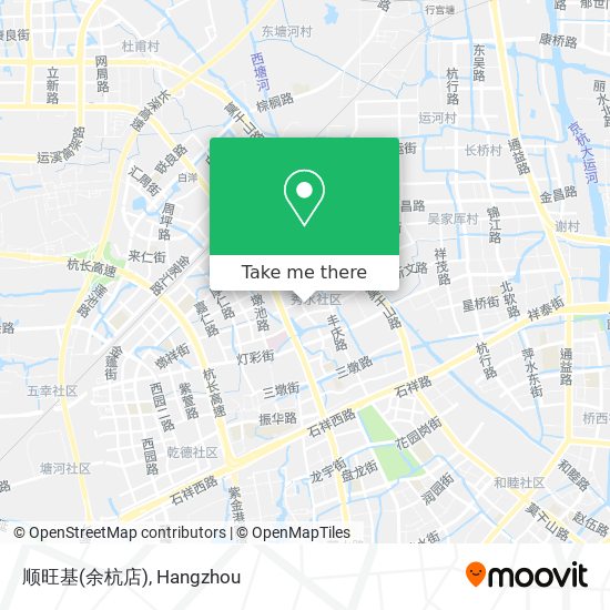 顺旺基(余杭店) map