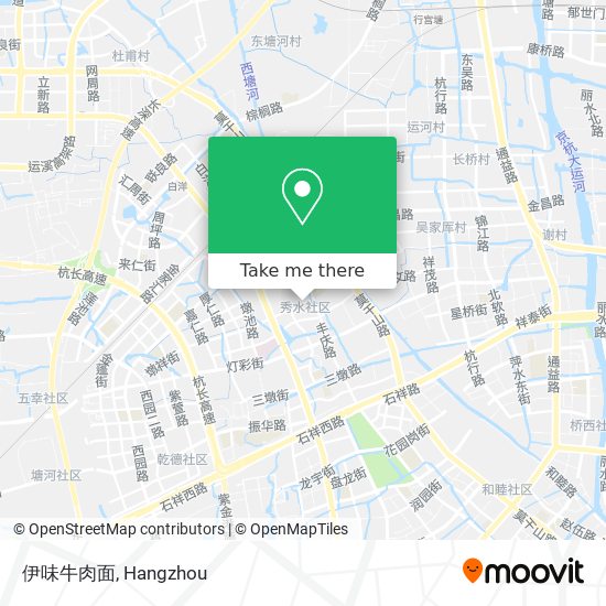伊味牛肉面 map