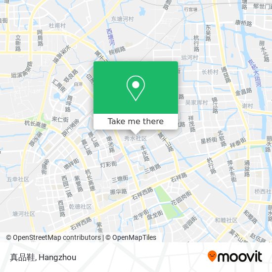 真品鞋 map