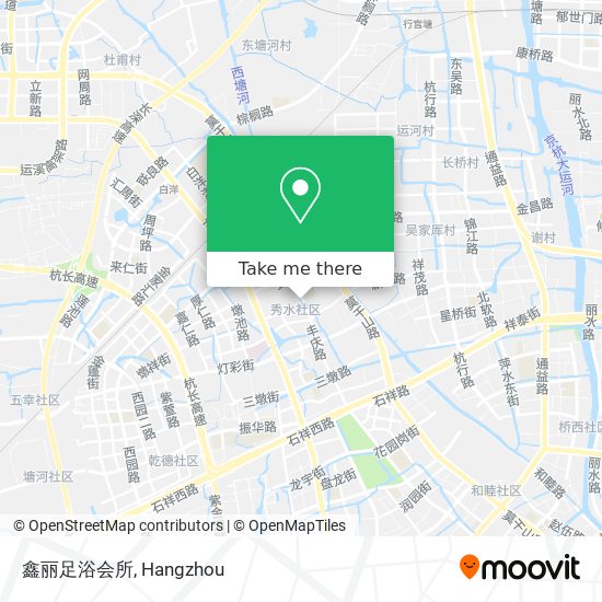 鑫丽足浴会所 map