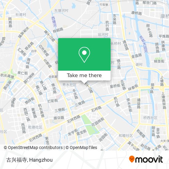 古兴福寺 map