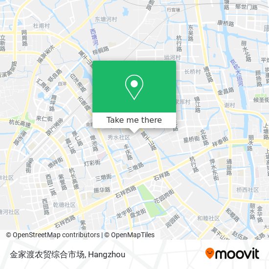 金家渡农贸综合市场 map