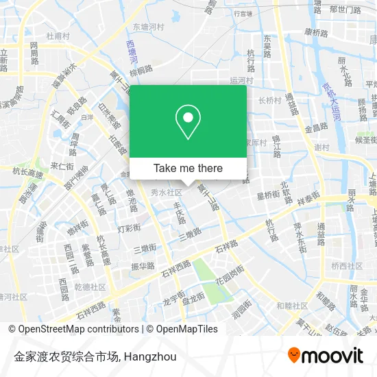 金家渡农贸综合市场 map