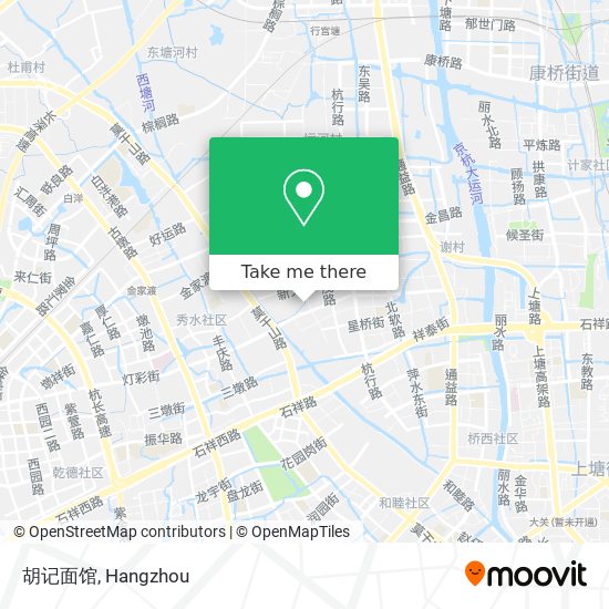 胡记面馆 map