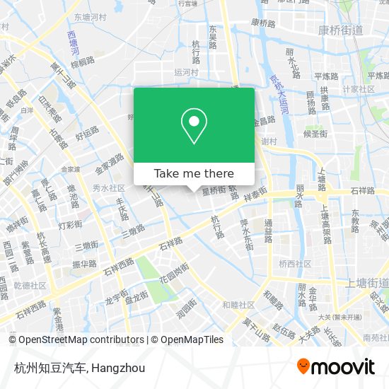杭州知豆汽车 map