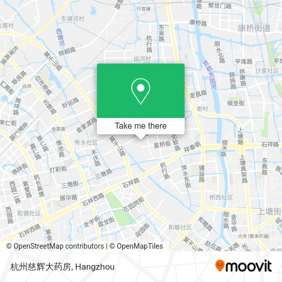 杭州慈辉大药房 map