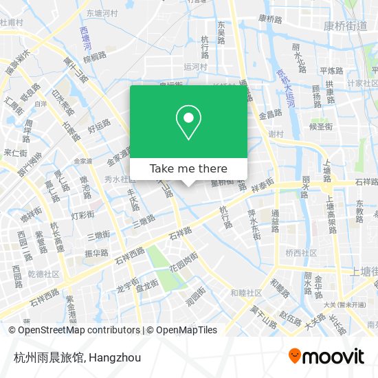 杭州雨晨旅馆 map