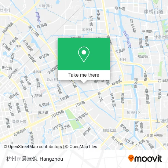 杭州雨晨旅馆 map