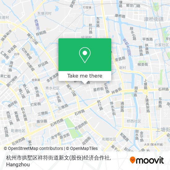 杭州市拱墅区祥符街道新文(股份)经济合作社 map