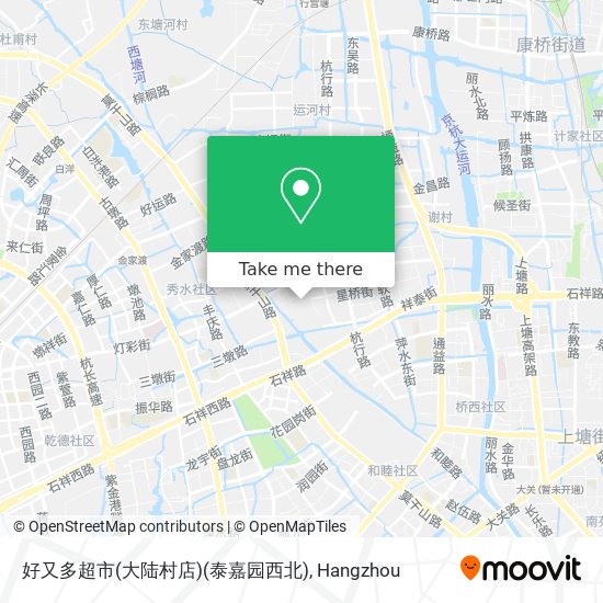 好又多超市(大陆村店)(泰嘉园西北) map
