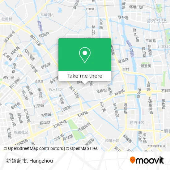 娇娇超市 map