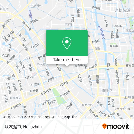 联友超市 map