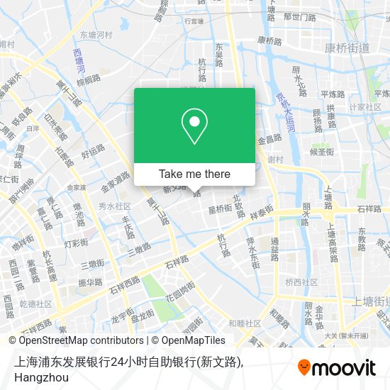 上海浦东发展银行24小时自助银行(新文路) map