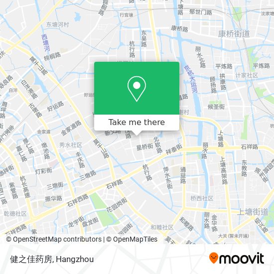 健之佳药房 map