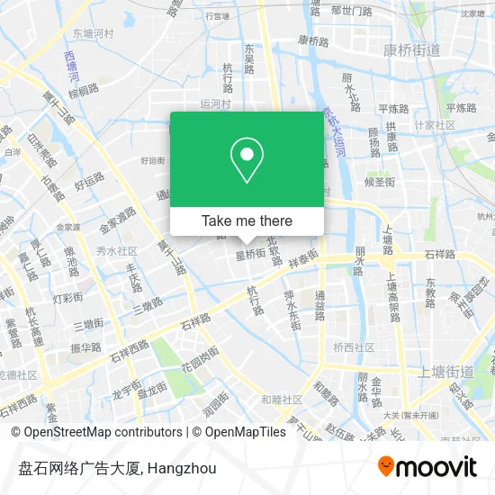 盘石网络广告大厦 map