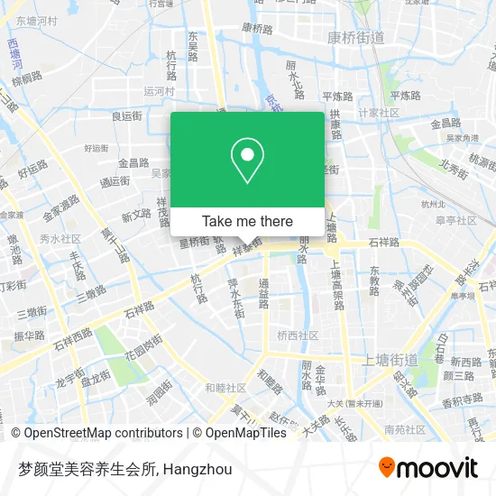 梦颜堂美容养生会所 map