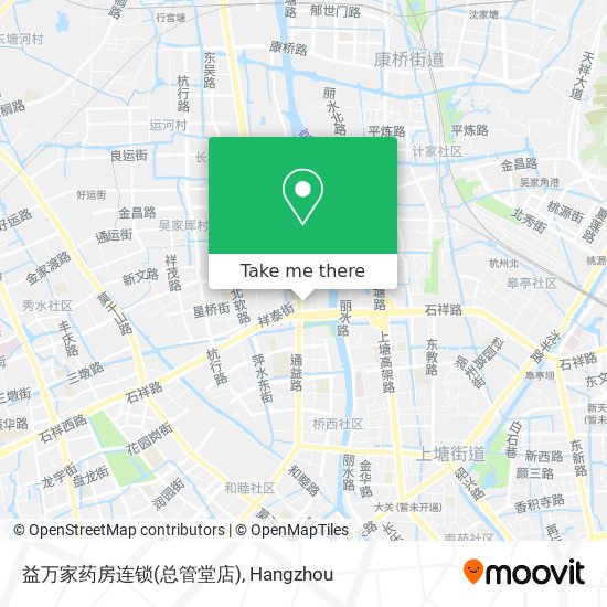 益万家药房连锁(总管堂店) map