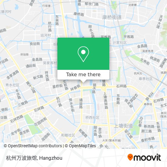 杭州万波旅馆 map
