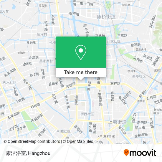 康洁浴室 map