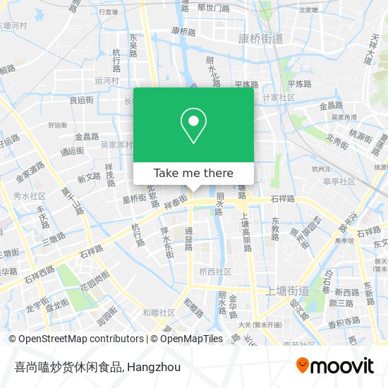 喜尚嗑炒货休闲食品 map