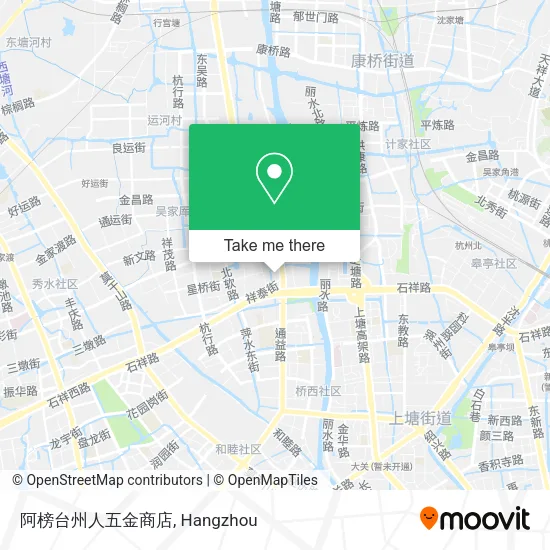 阿榜台州人五金商店 map