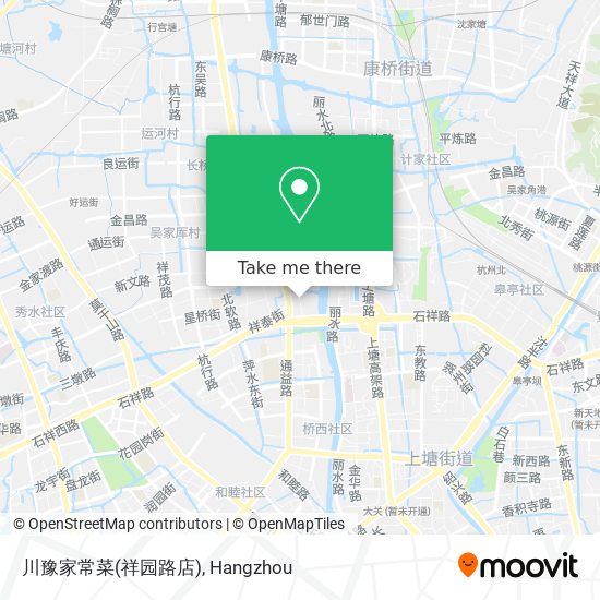 川豫家常菜(祥园路店) map