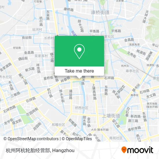 杭州阿杭轮胎经营部 map