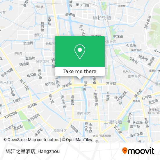 锦江之星酒店 map