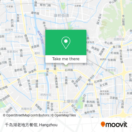 千岛湖老地方餐馆 map