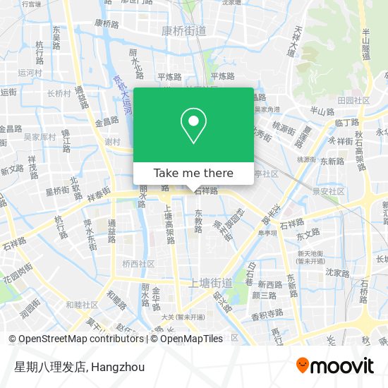 星期八理发店 map