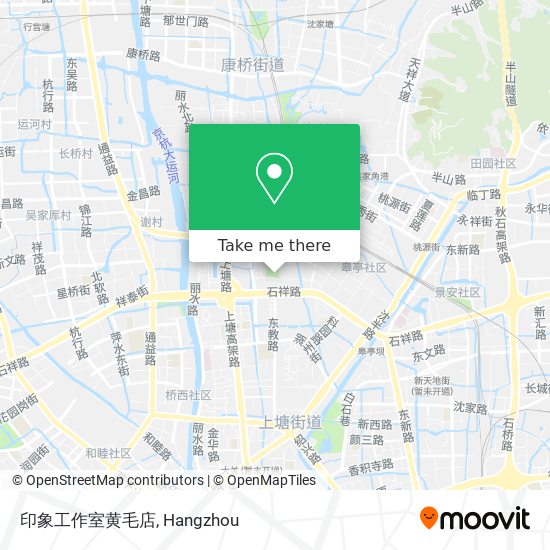 印象工作室黄毛店 map