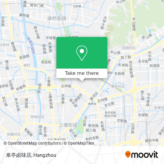 皋亭卤味店 map
