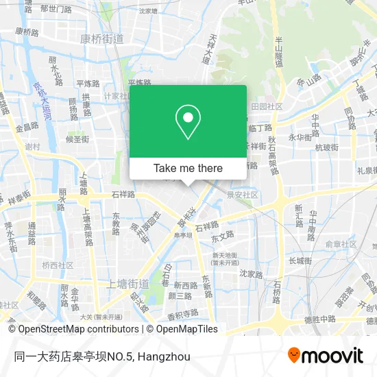 同一大药店皋亭坝NO.5 map