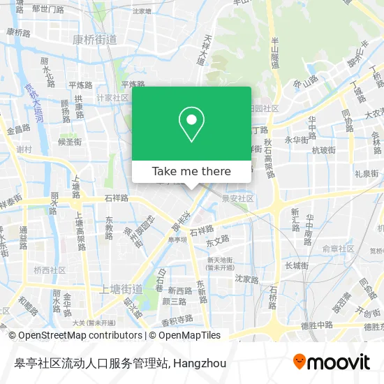 皋亭社区流动人口服务管理站 map