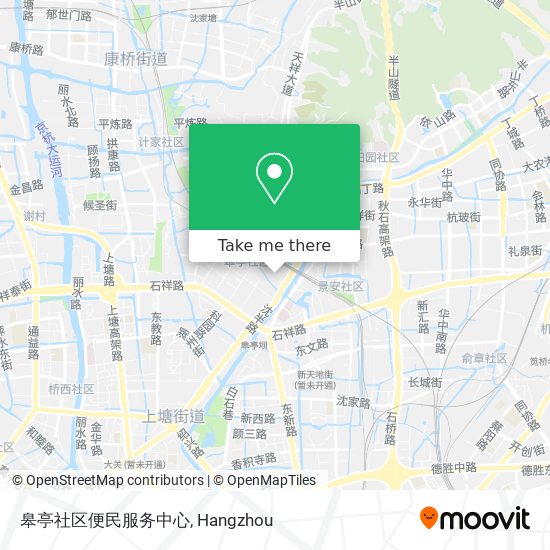 皋亭社区便民服务中心 map