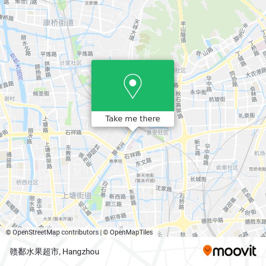 赣鄱水果超市 map