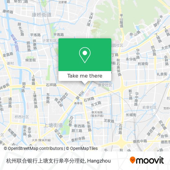 杭州联合银行上塘支行皋亭分理处 map