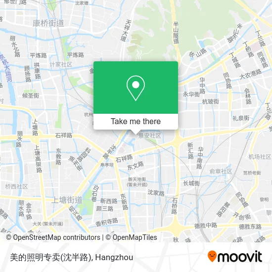 美的照明专卖(沈半路) map