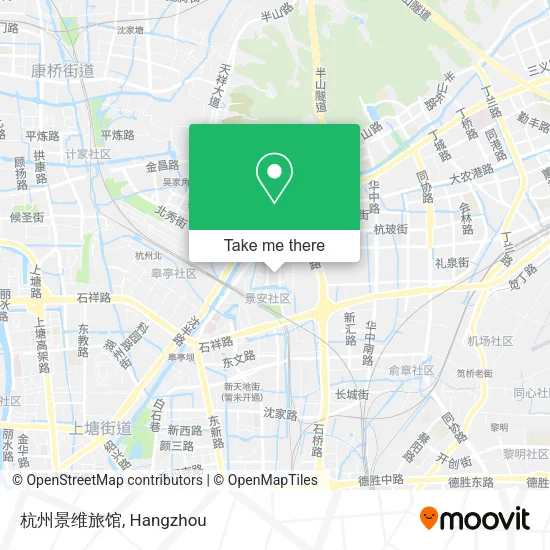 杭州景维旅馆 map