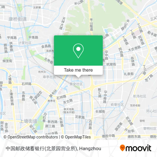 中国邮政储蓄银行(北景园营业所) map