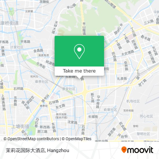 茉莉花国际大酒店 map